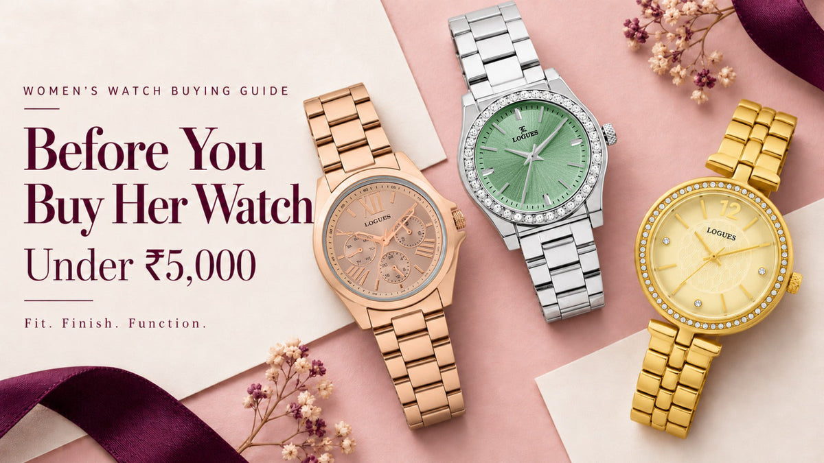 A Women's Watch Buying Guide: What to Check Before Spending Under Rupees 5000