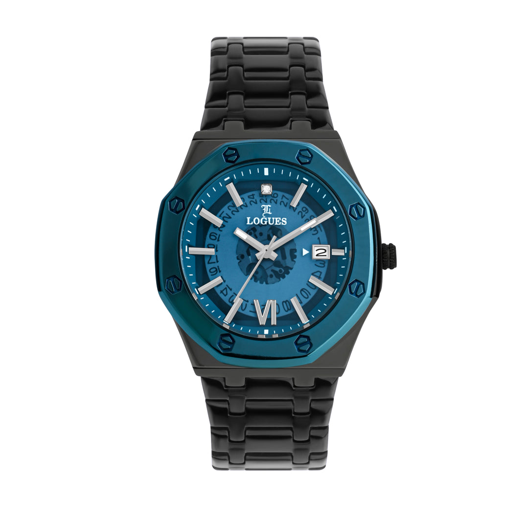 Logues Analog Date Watch for Men | G 4178 QVMD-04