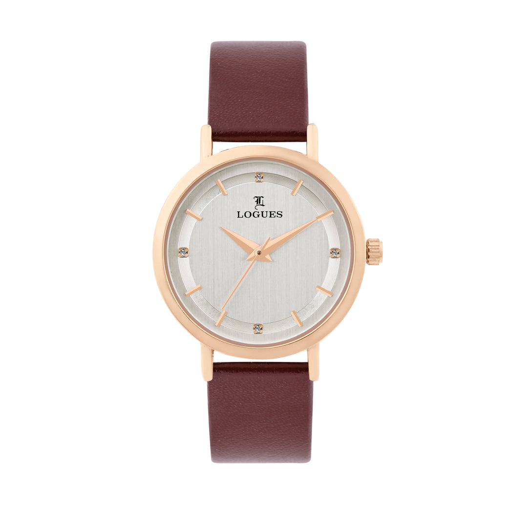 Logues Analog Watch for Women | L 5108 WL-02