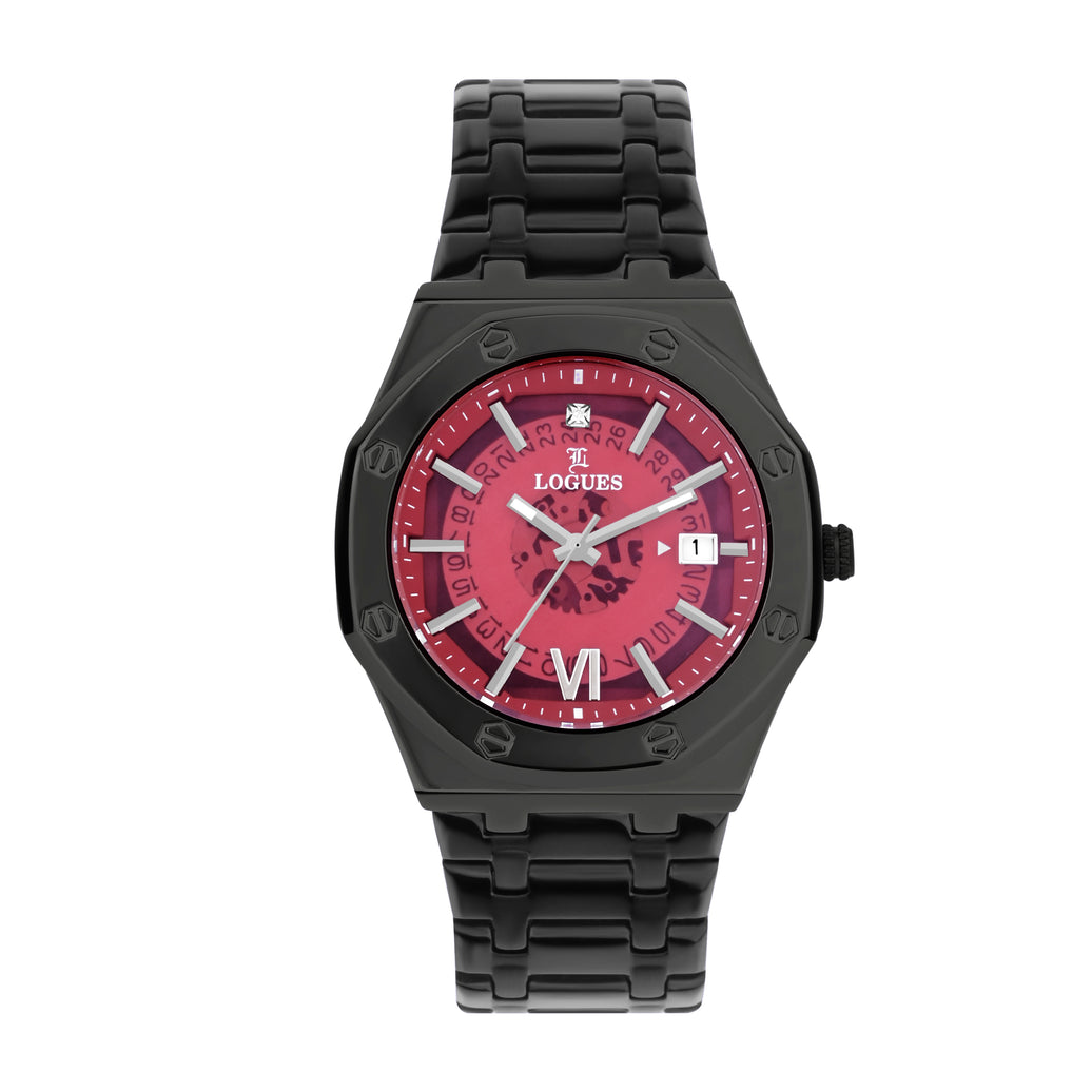 Logues Analog Date Watch for Men | G 4178 QMD-87