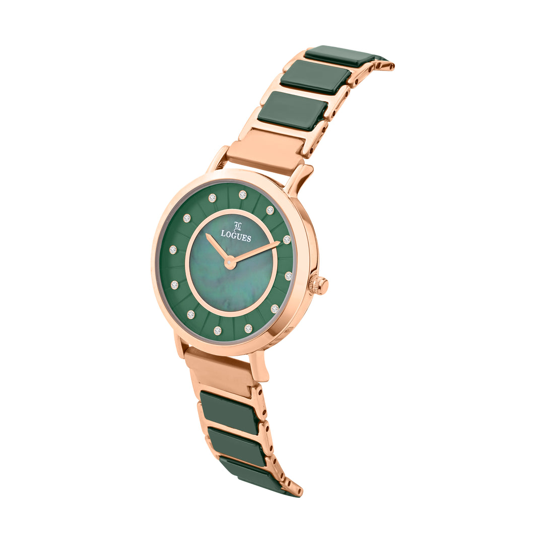 image Logues Analog Watch for Women | L 3533 WGC-10