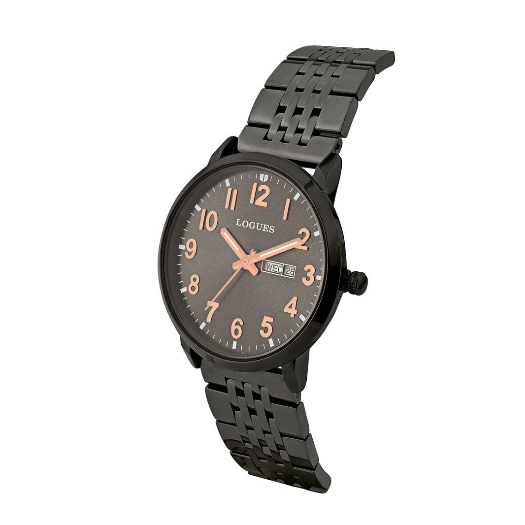 image Logues Analog Date Watch for Men | G 4191 QMD-27