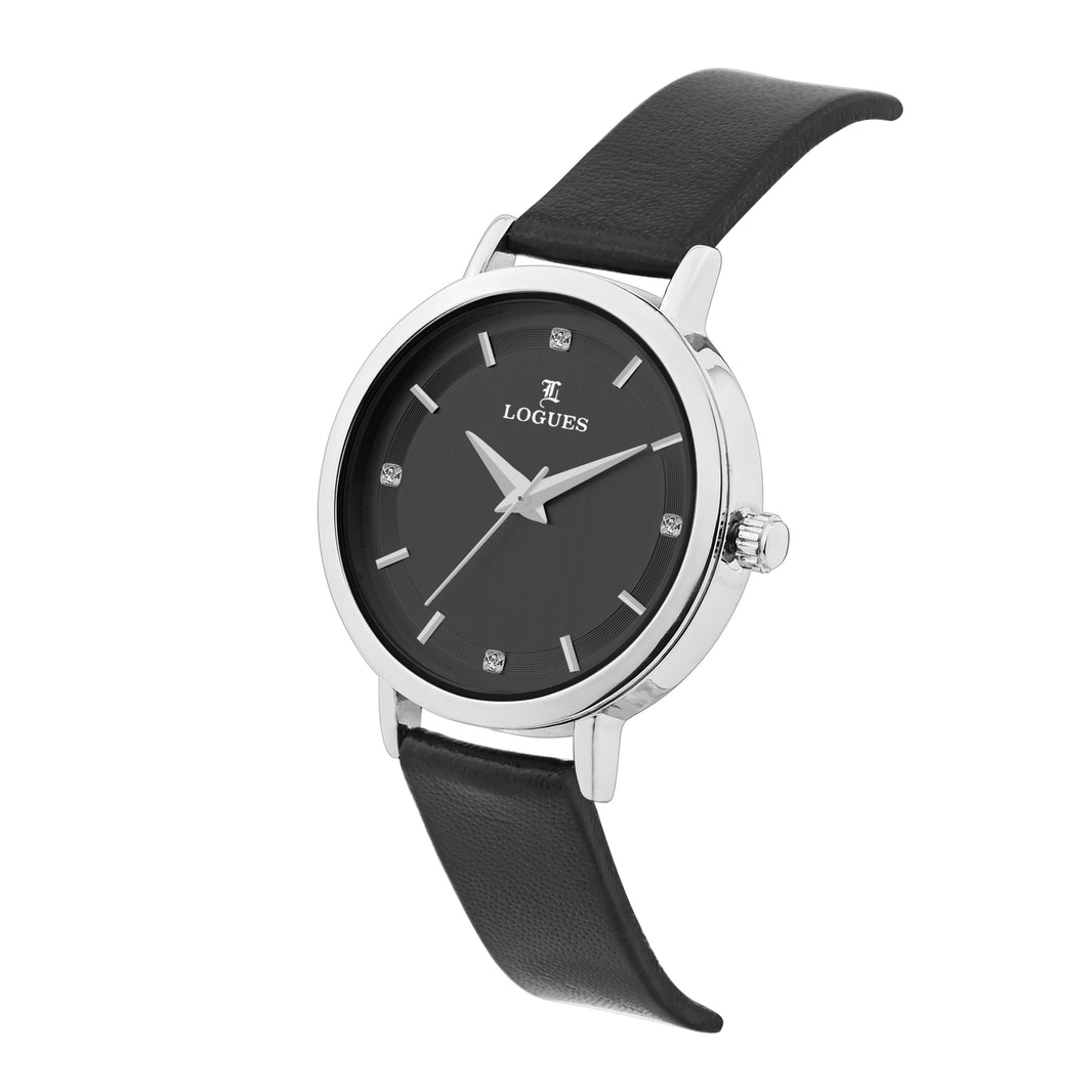 image Logues Analog Watch for Women | L 5108 SL-03