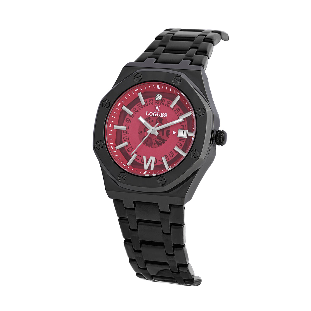 image Logues Analog Date Watch for Men | G 4178 QMD-87