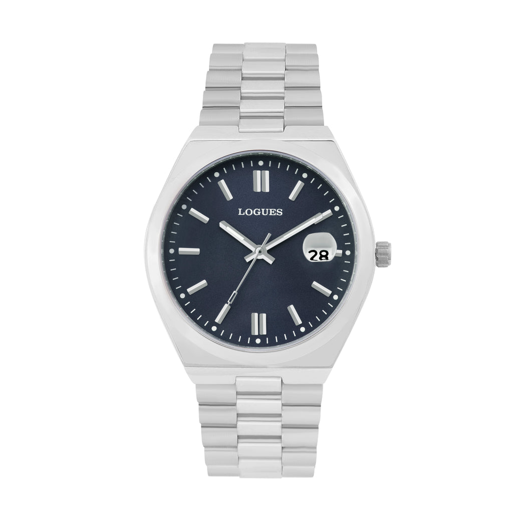 Logues Analog Date Watch for Men | G 4174 SMD-04