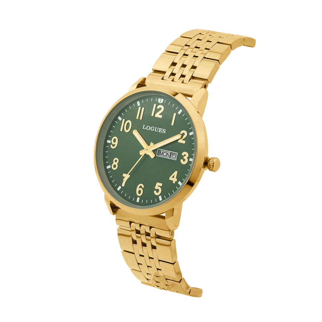 image Logues Analog Date Watch for Men | G 4191 YMD-10
