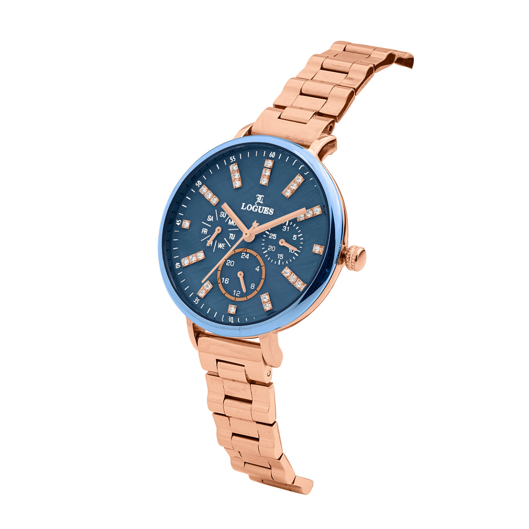 image Logues Multifunction Watch for Women | L 1720 WNM-12