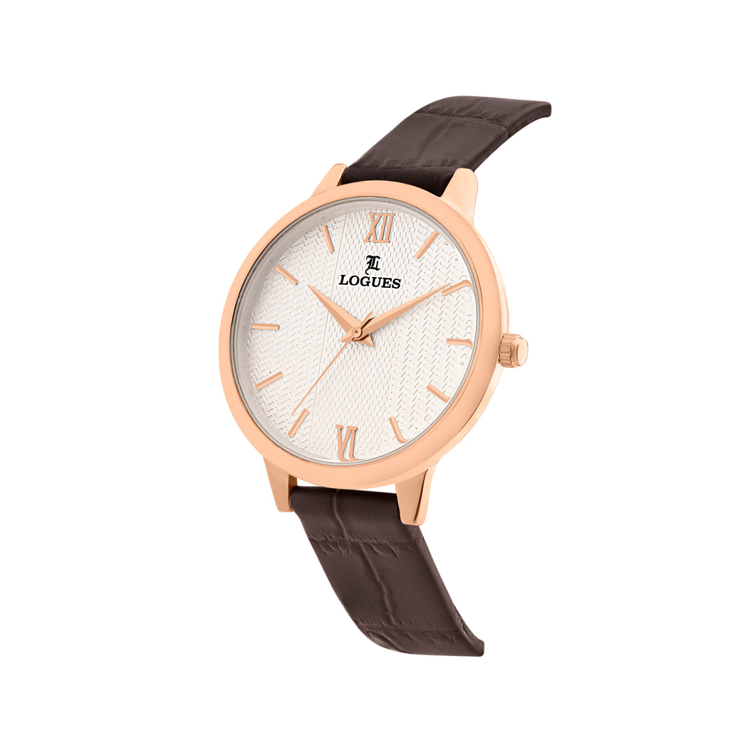 Logues Analog Watch for Women | L 5114 WL-02