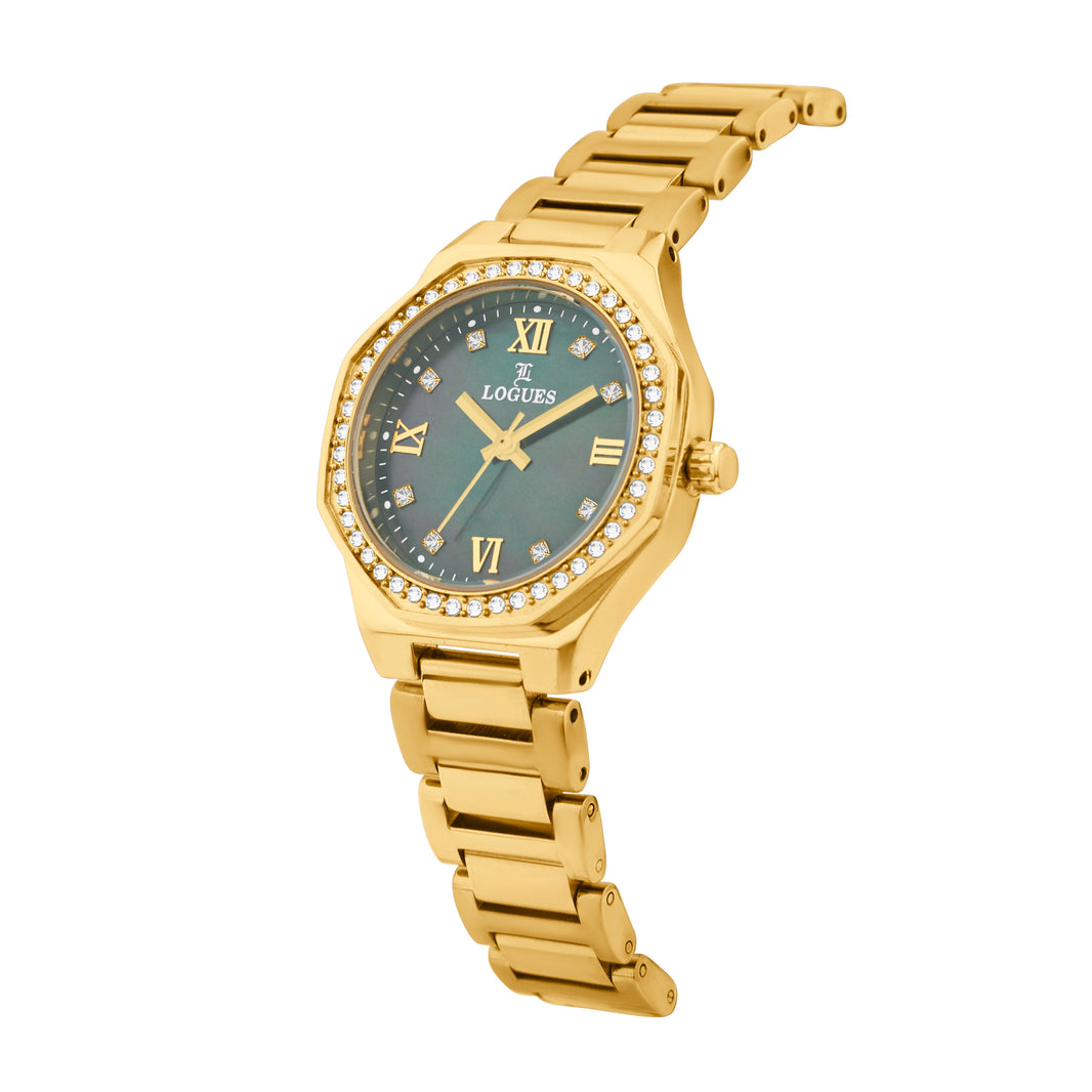 image Logues Analog Watch for Women | L 6209 YM-10