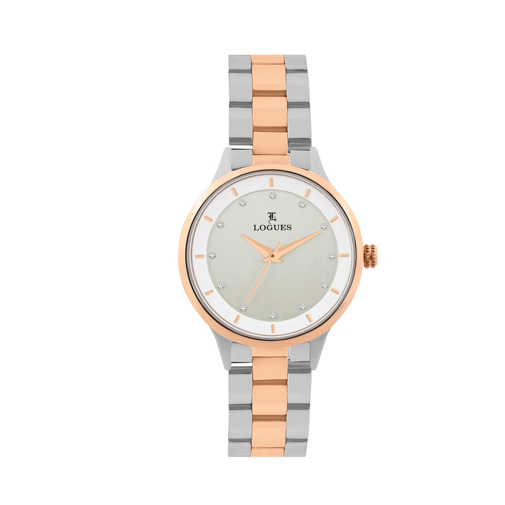 Logues Analog Watch for Women | L 6213 BWM-02