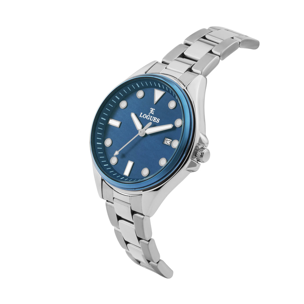 image Logues Analog Date Watch for Women | L 6218 SVMD-04
