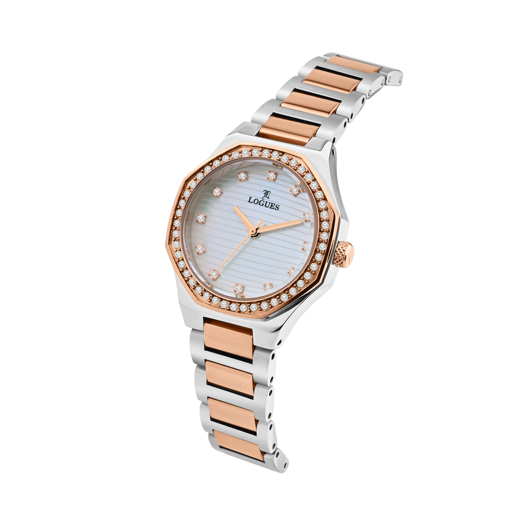 image Logues Analog Watch for Women | L 6232 BWM-02