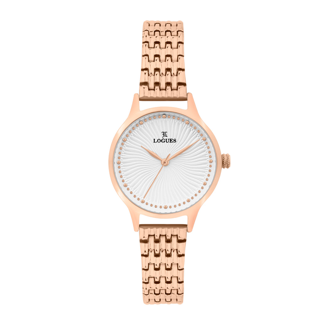 Logues Analog Watch for Women | L 6236 WM-02