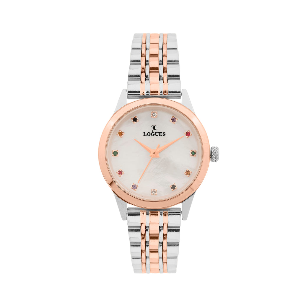 Logues Analog Watch for Women | L 6245 BWM-02