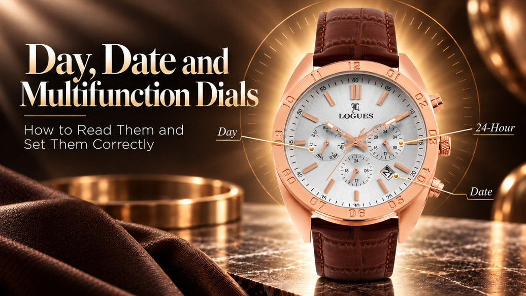 Day, Date and Multifunction Dials: How to Read Them and Set Them Correctly