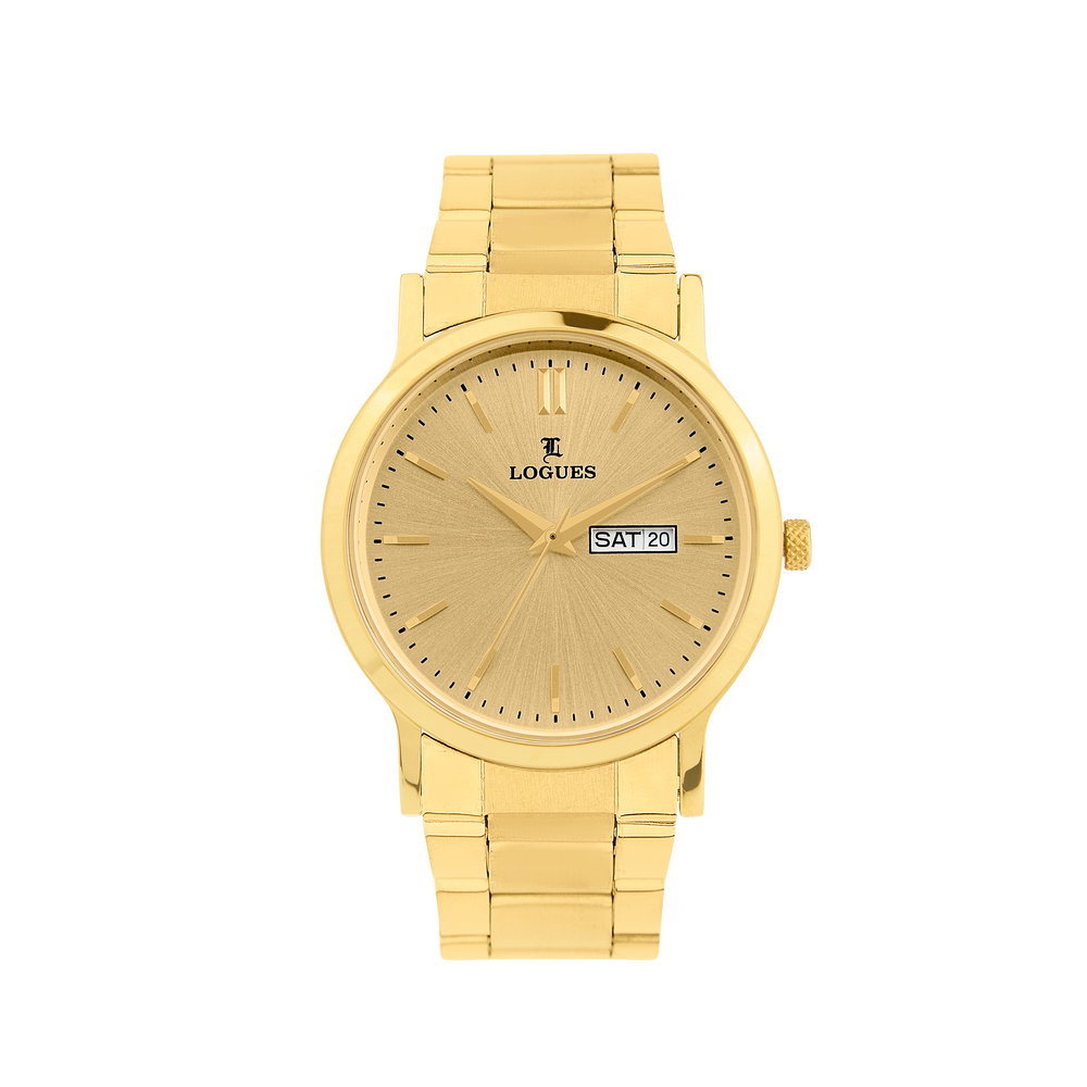 Logues Analog Date Watch for Men | G 4182 YMD-13