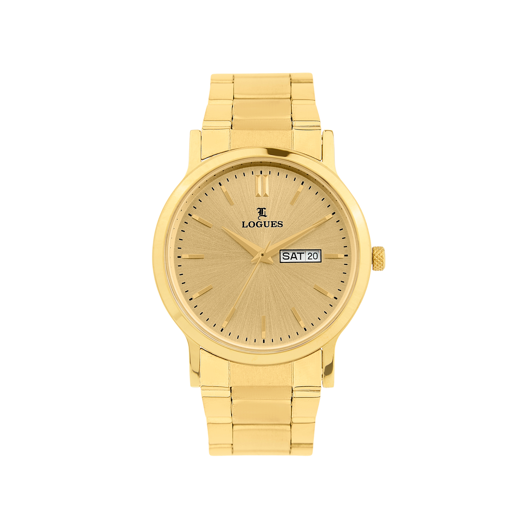 Logues Analog Date Watch for Men | G 4182 YMD-13