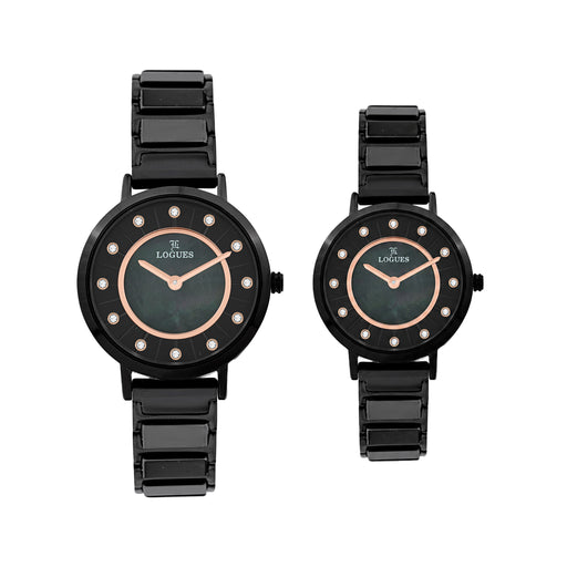 Logues Couple Analog Watch Set for Him & Her | P 3533 NC-03