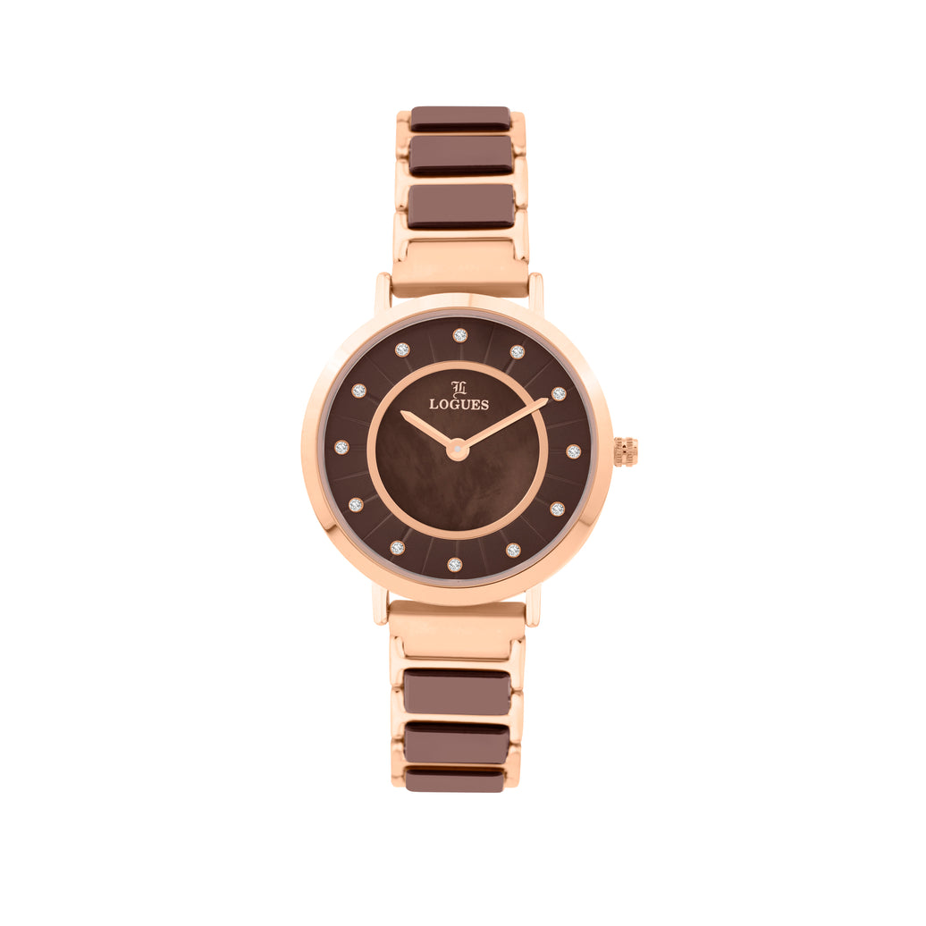 Logues Analog Watch for Women | L 3533 WBC-05
