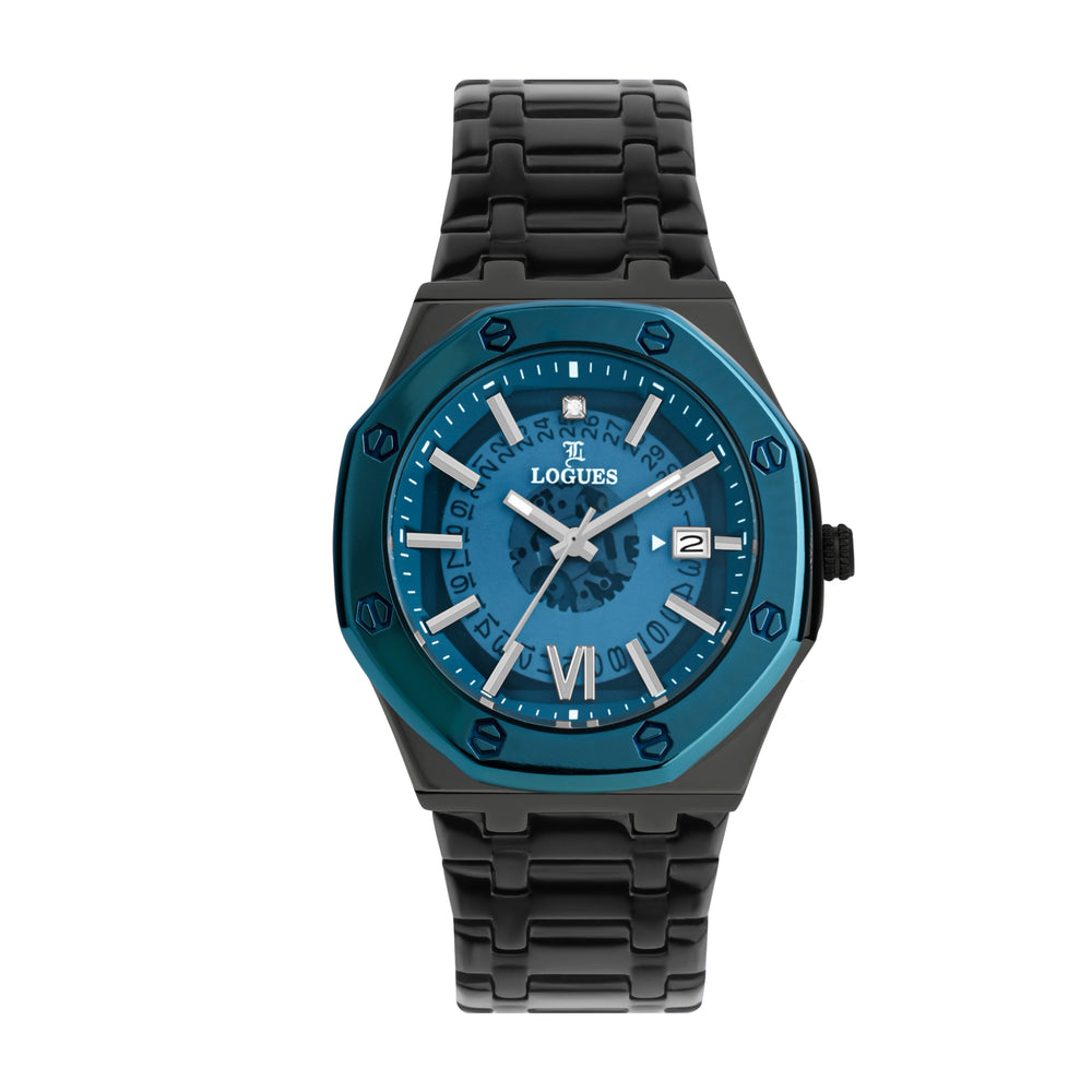 Logues Analog Date Watch for Men | G 4178 QVMD-04