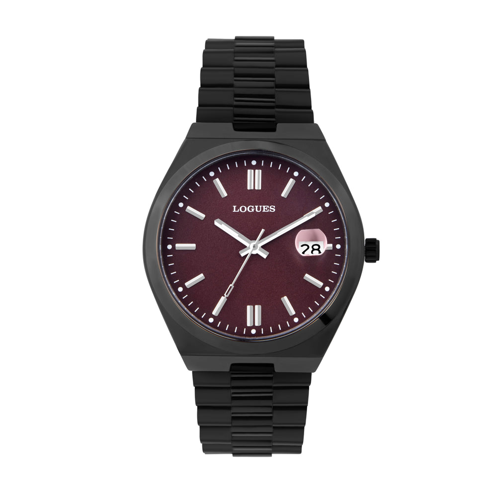 Logues Analog Date Watch for Men | G 4174 QMD-87