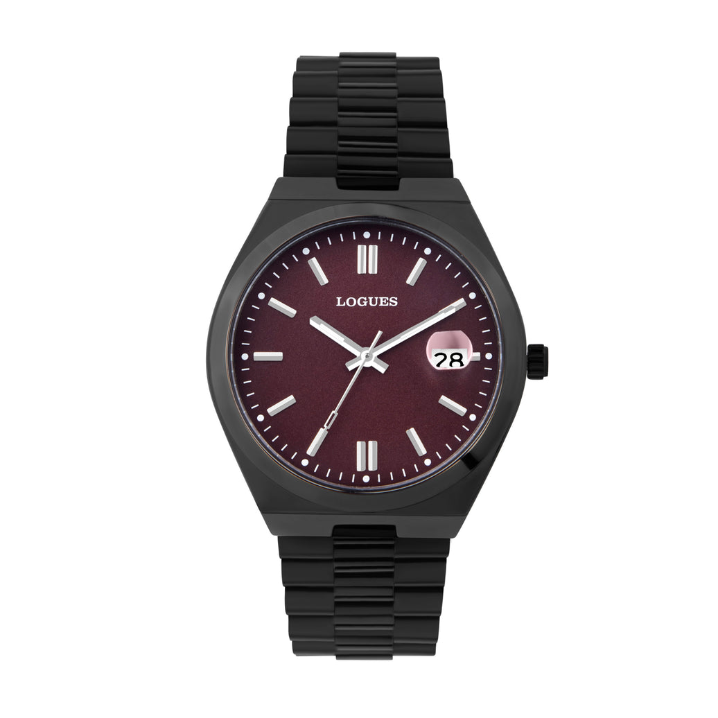 Logues Analog Date Watch for Men | G 4174 QMD-87