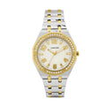 Logues | L 6274 BM-02 Logues Quartz Analogue Silver Dial Steel Gold Metal Strap Watch For Women