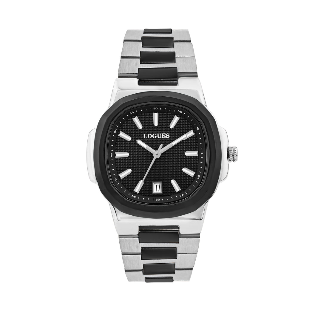 Logues Analog Date Watch for Men | G 4179 SNMD-03