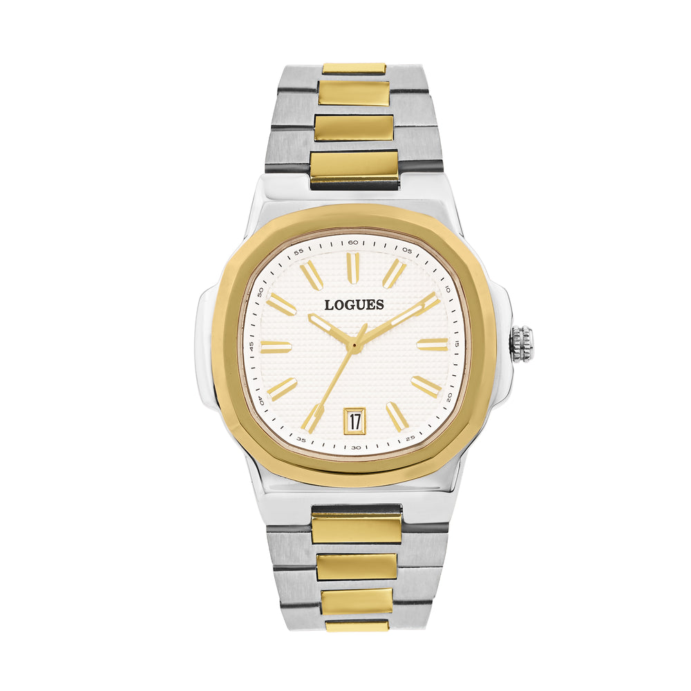 Logues Analog Date Watch for Men | G 4179 BMD-02
