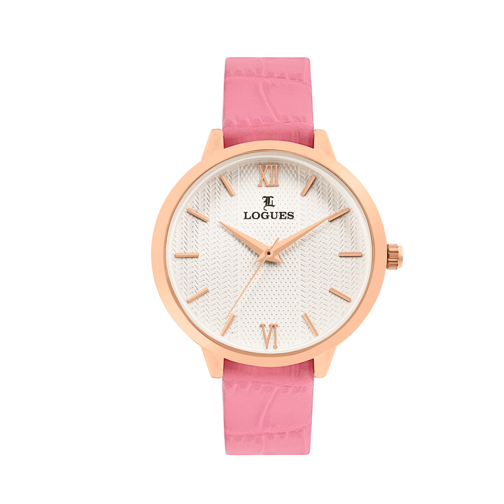 Logues Analog Watch for Women | L 5114 WL-71