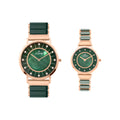 Logues Couple Analog Watch Set for Him & Her | P 3533 WGC-10