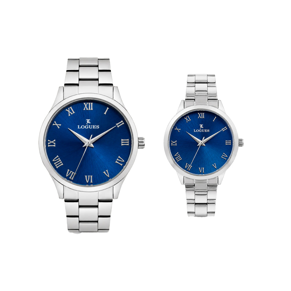 Logues Couple Analog Watch Set for Him & Her | P 3532 SM-04