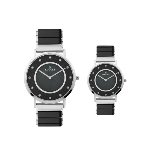 Logues Couple Analog Watch Set for Him & Her | P 3533 SNM-03