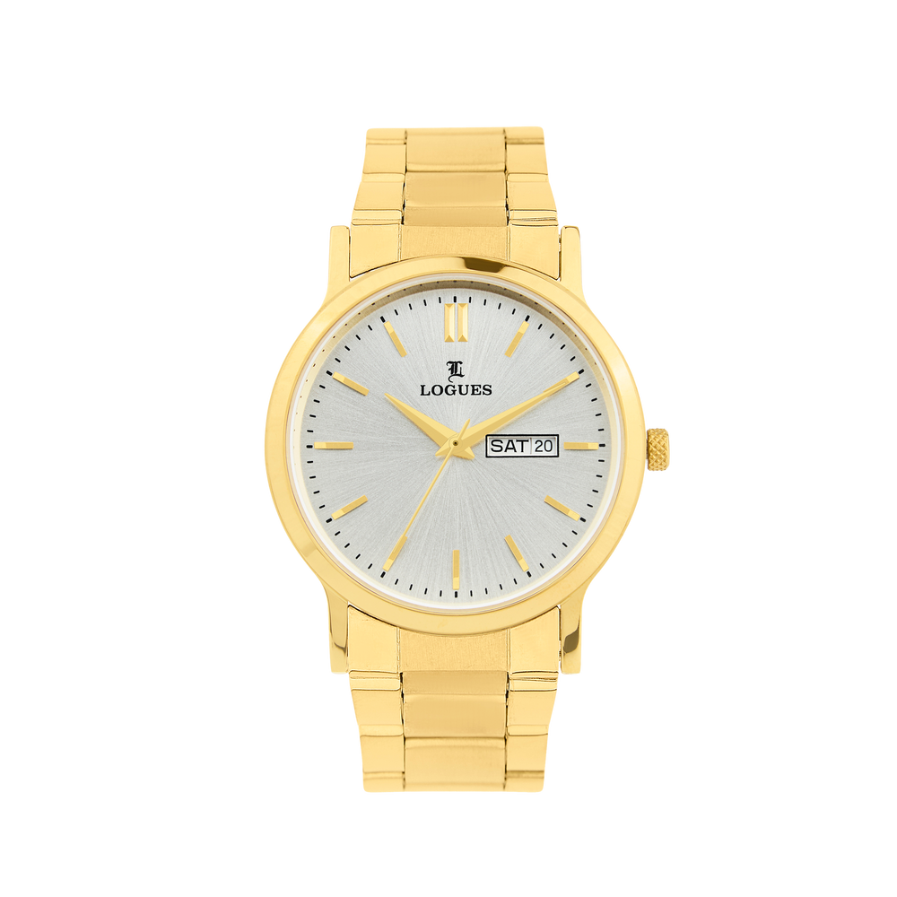 Logues Analog Date Watch for Men | G 4182 YMD-02