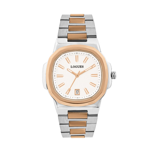 Logues Analog Date Watch for Men | G 4179 BWMD-02