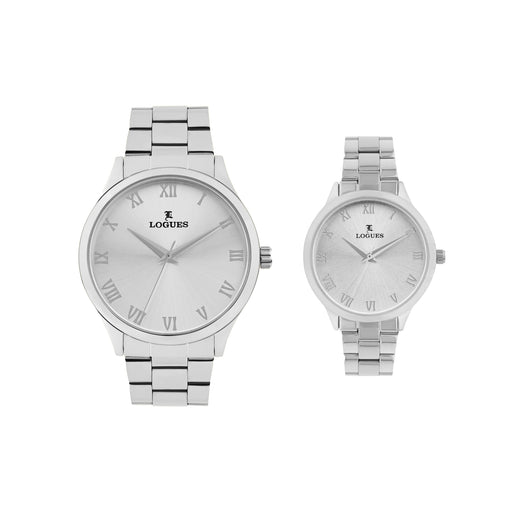 Logues Couple Analog Watch Set for Him & Her | P 3532 SM-02