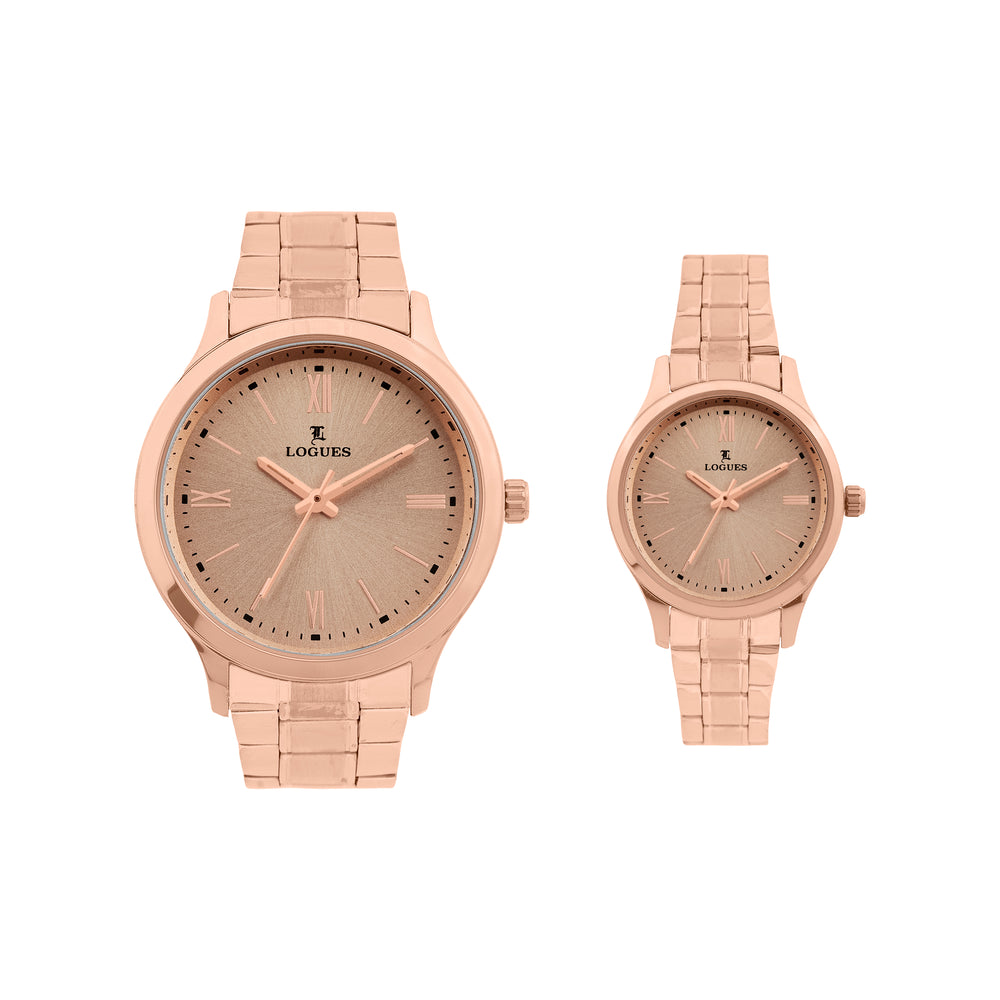 Logues Couple Analog Watch Set for Him & Her | P 3535 WM-06