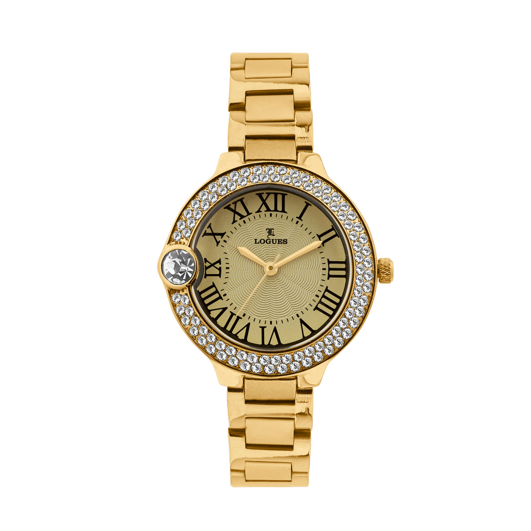 Logues Analog Watch for Women | L 6244 YM-11