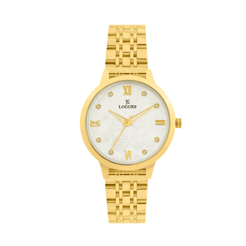 Logues Analog Watch for Women | L 6228 YM-02
