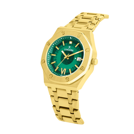 Logues Analog Date Watch for Men | G 4178 YMD-10