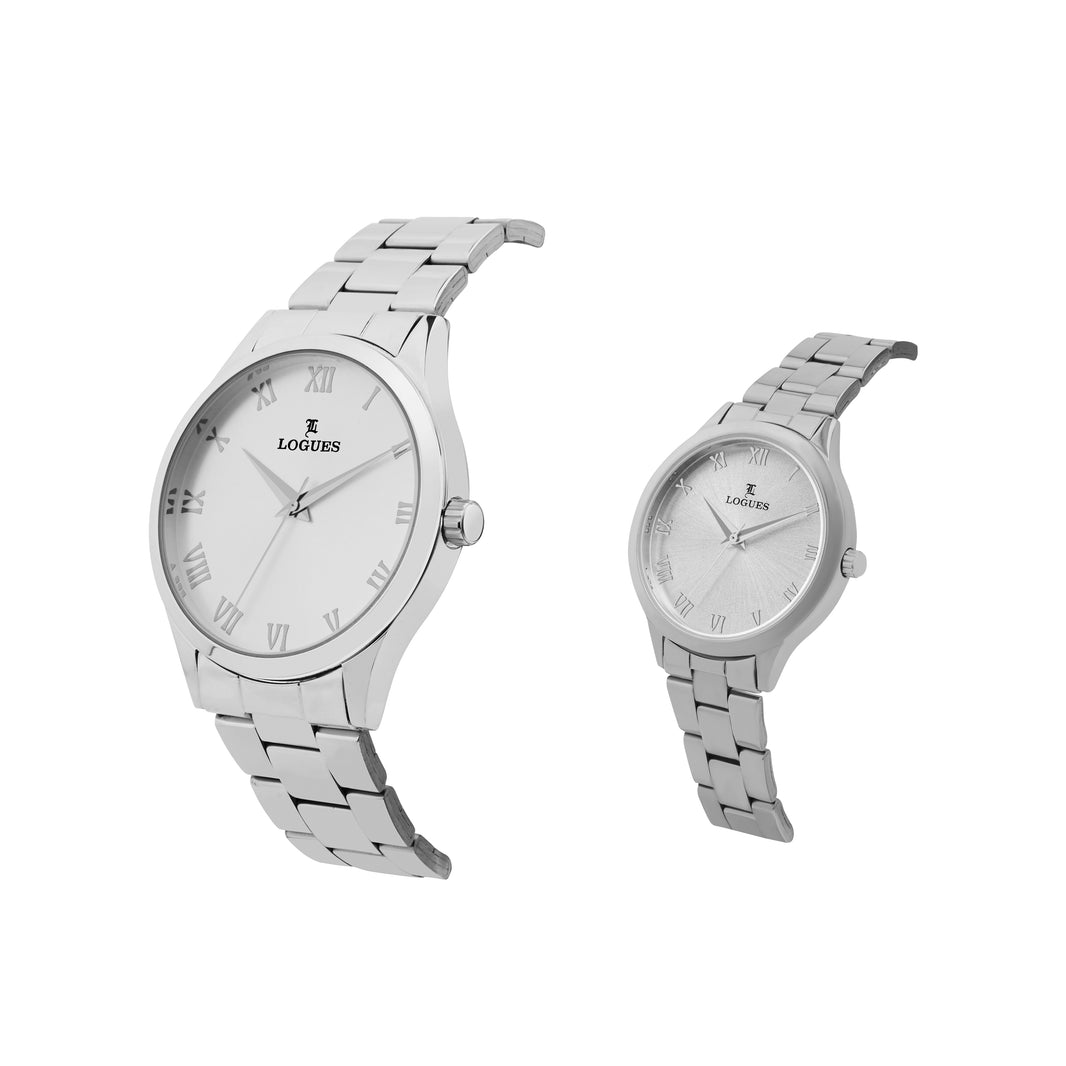 image Logues Couple Analog Watch Set for Him & Her | P 3532 SM-02