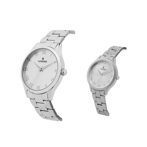 Logues Couple Analog Watch Set for Him & Her | P 3532 SM-02