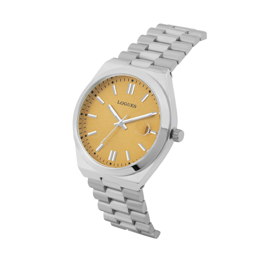 Logues Analog Date Watch for Men | G 4174 SMD-75
