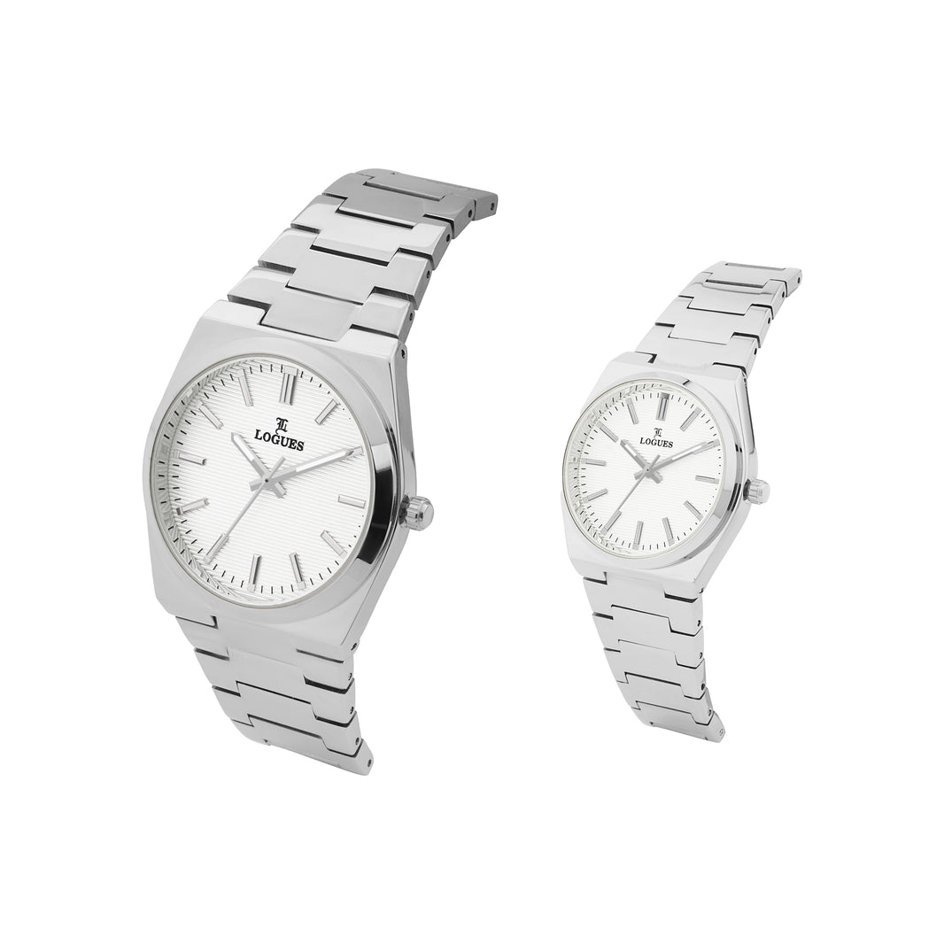 image Logues Couple Analog Watch Set for Him & Her | P 3536 SM-02