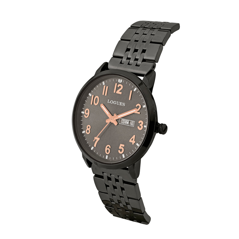 Logues Analog Date Watch for Men | G 4191 QMD-27