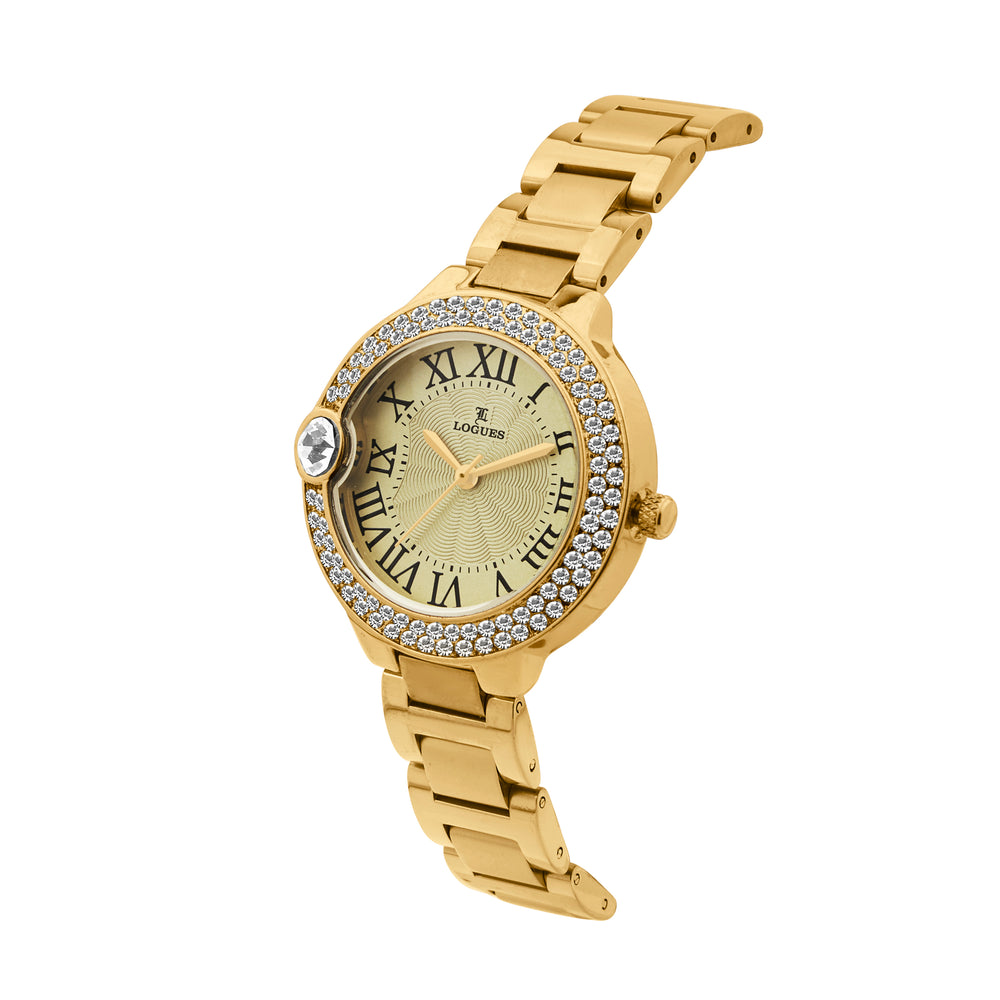 Logues Analog Watch for Women | L 6244 YM-11