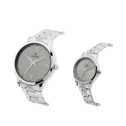 Logues Couple Analog Watch Set for Him & Her | P 3535 SM-27
