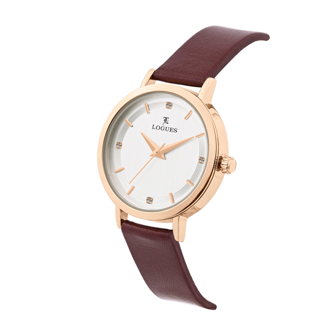 image Logues Analog Watch for Women | L 5108 WL-02
