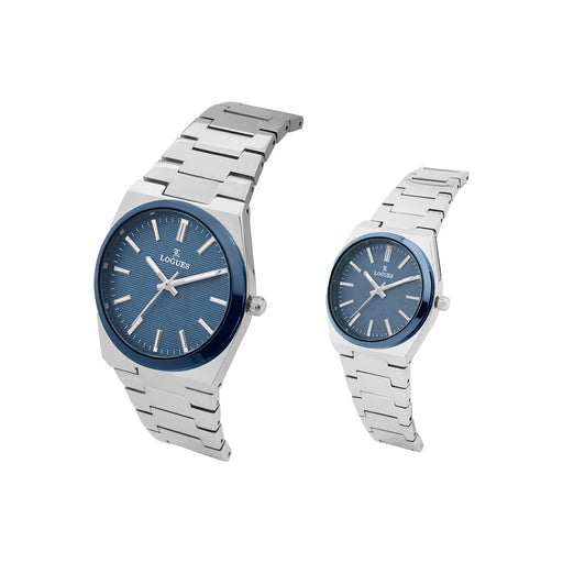 Logues Couple Analog Watch Set for Him & Her | P 3536 SVM-04