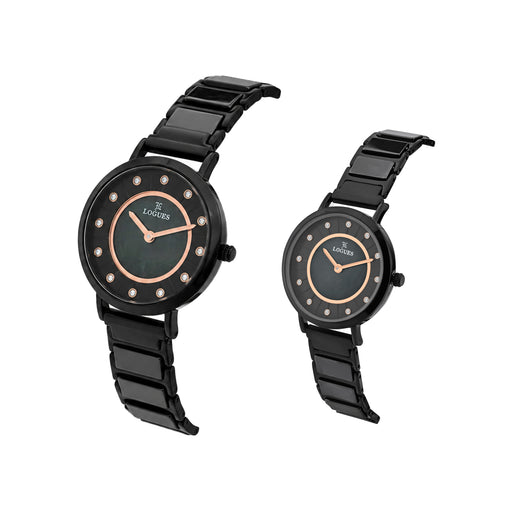 Logues Couple Analog Watch Set for Him & Her | P 3533 NC-03